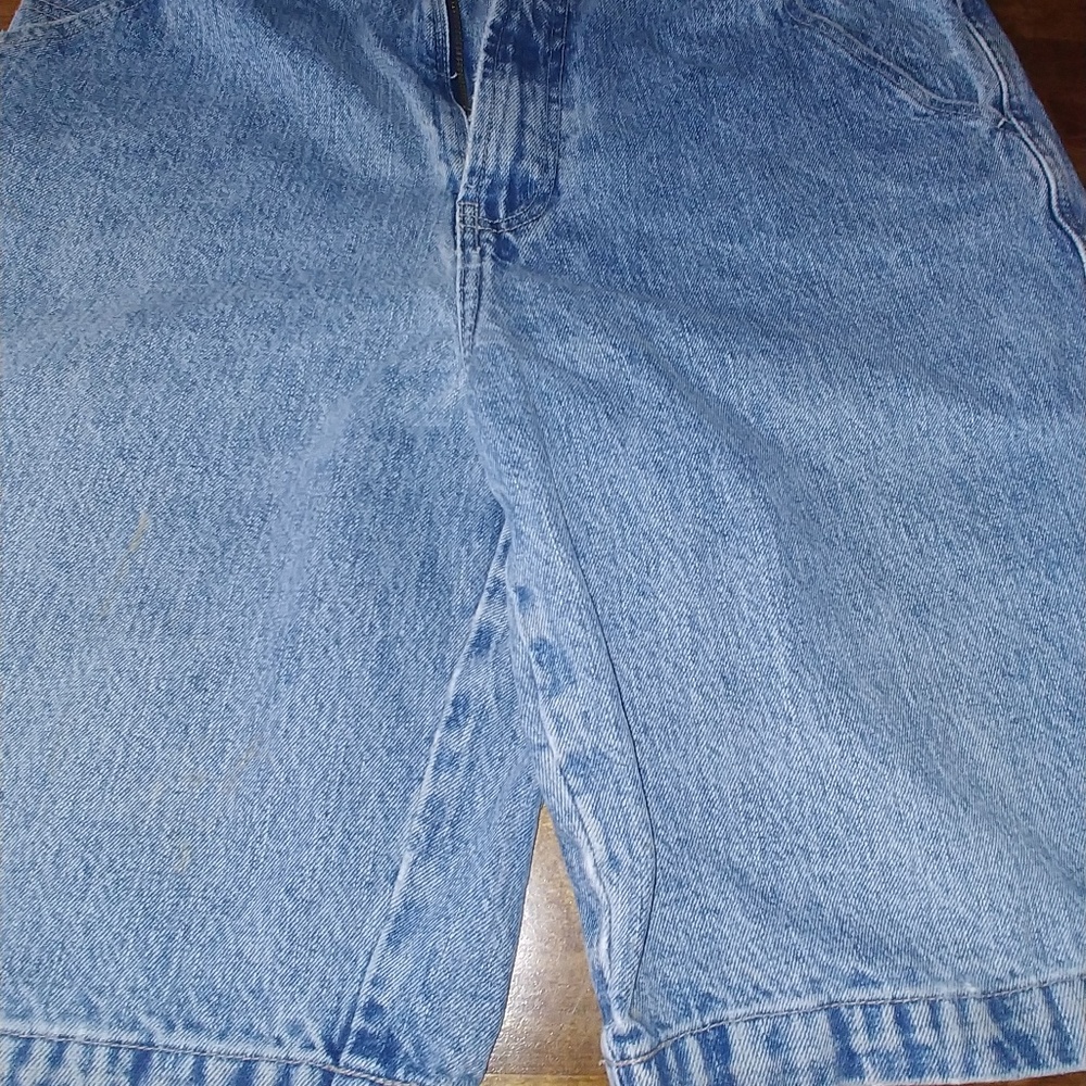 Mens denim shorts